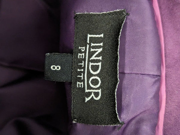 Lindor Petite Purple Blazer