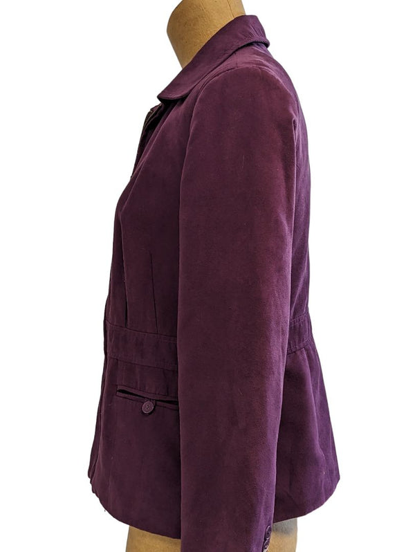 Lindor Petite Purple Blazer