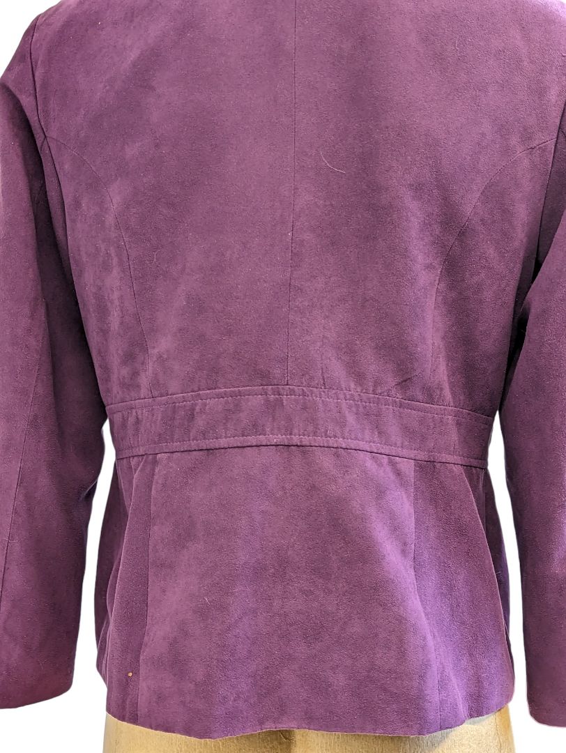 Lindor Petite Purple Blazer