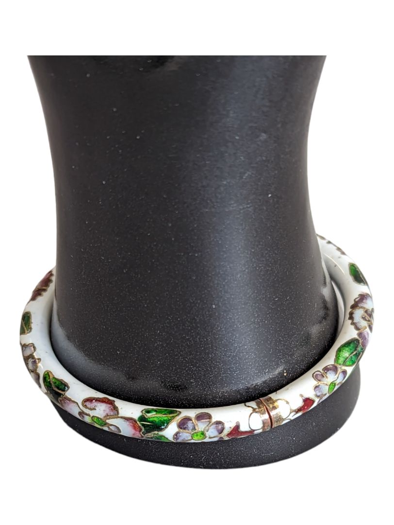 Vintage Cloisonné Clamper Bracelet