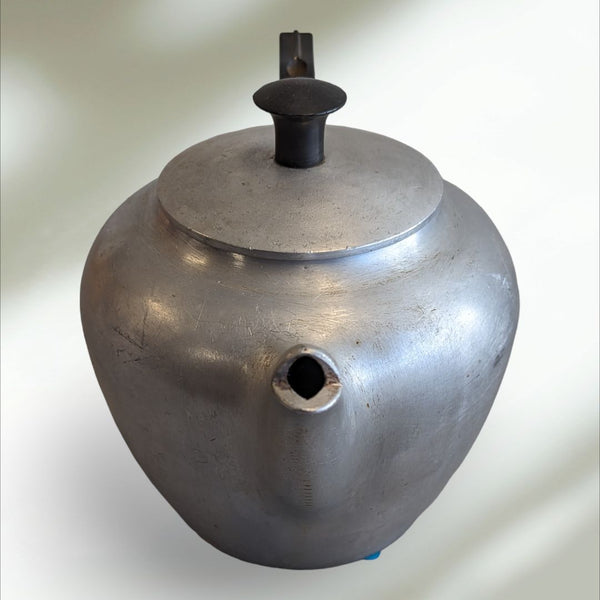 Vintage Tea Kettle Aluminum Large