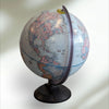 Vintage Globe on Black Stand Scanglobe