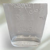 1860 Clear Glass Liqueur Liquor Bottle with Stopper