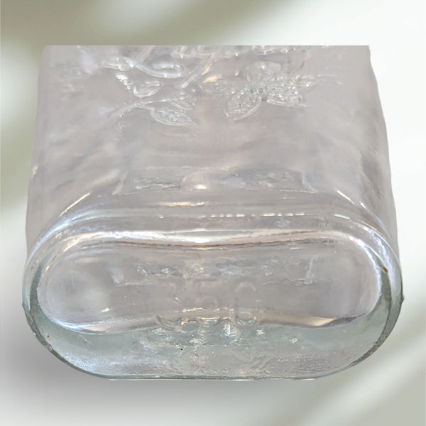 1860 Clear Glass Liqueur Liquor Bottle with Stopper