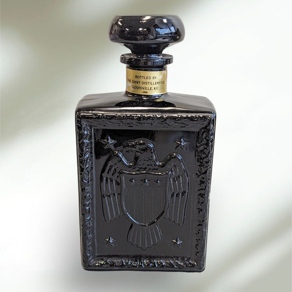 J W Dant's Americana Collection Glass Decanter Bottle