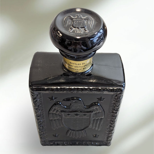 J W Dant's Americana Collection Glass Decanter Bottle