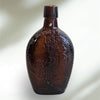 Vintage Glass Whiskey Decanter Bottle The Last Spike Train Memorabilia, St. Clair Company