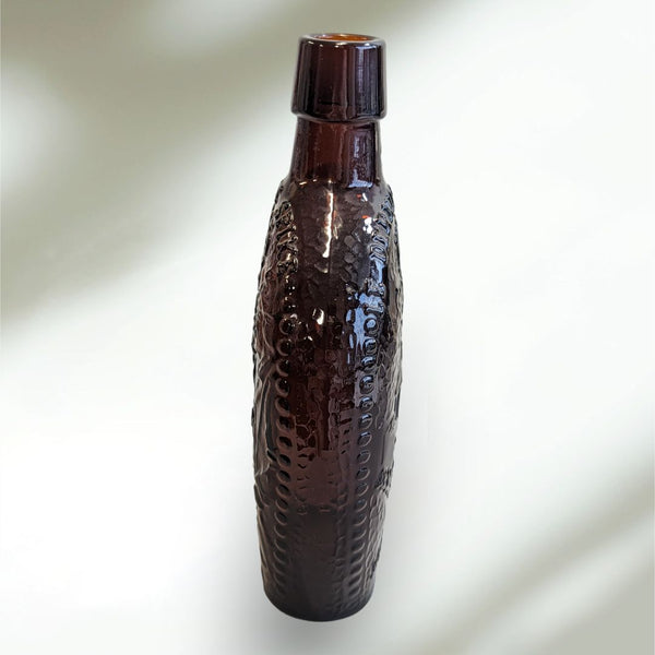 Vintage Glass Whiskey Decanter Bottle The Last Spike Train Memorabilia, St. Clair Company