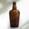 Rare Vintage White Horse Whiskey Amber Glass Bottle