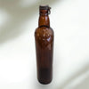 Rare Vintage White Horse Whiskey Amber Glass Bottle