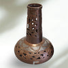 Gorgeous and Rare Antique Indian Copper and Silver Spirt Bottle Cover