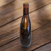 Vintage Advertising Brown Glass Bottle Italian ARDO Cherry Liquor with German Mercedes Mechanical Clock