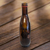 Vintage Advertising Brown Glass Bottle Italian ARDO Cherry Liquor with German Mercedes Mechanical Clock