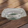 Vintage Ashtray Advertising Clear Glass "Reynolds Restaurant" Durham St. Madoc