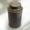 Vintage Round Jacksons of Piccadilly Tea Container from England 1970s