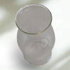 Clear Glass Hurricane Shade Dome Oil Lamp or Candle Holder