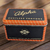 Alpha Dustless Crayons Tin, Nice Design and Colours