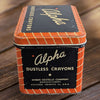 Alpha Dustless Crayons Tin, Nice Design and Colours