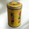 Vintage Tin with Lid, Made in Zaandam