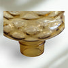 Vintage Italian Argento Honey Coloured Glass Light Shade
