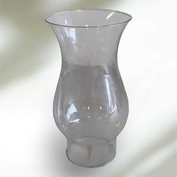 Hurricane Glares Clear Glass Oil Lamp Shade
