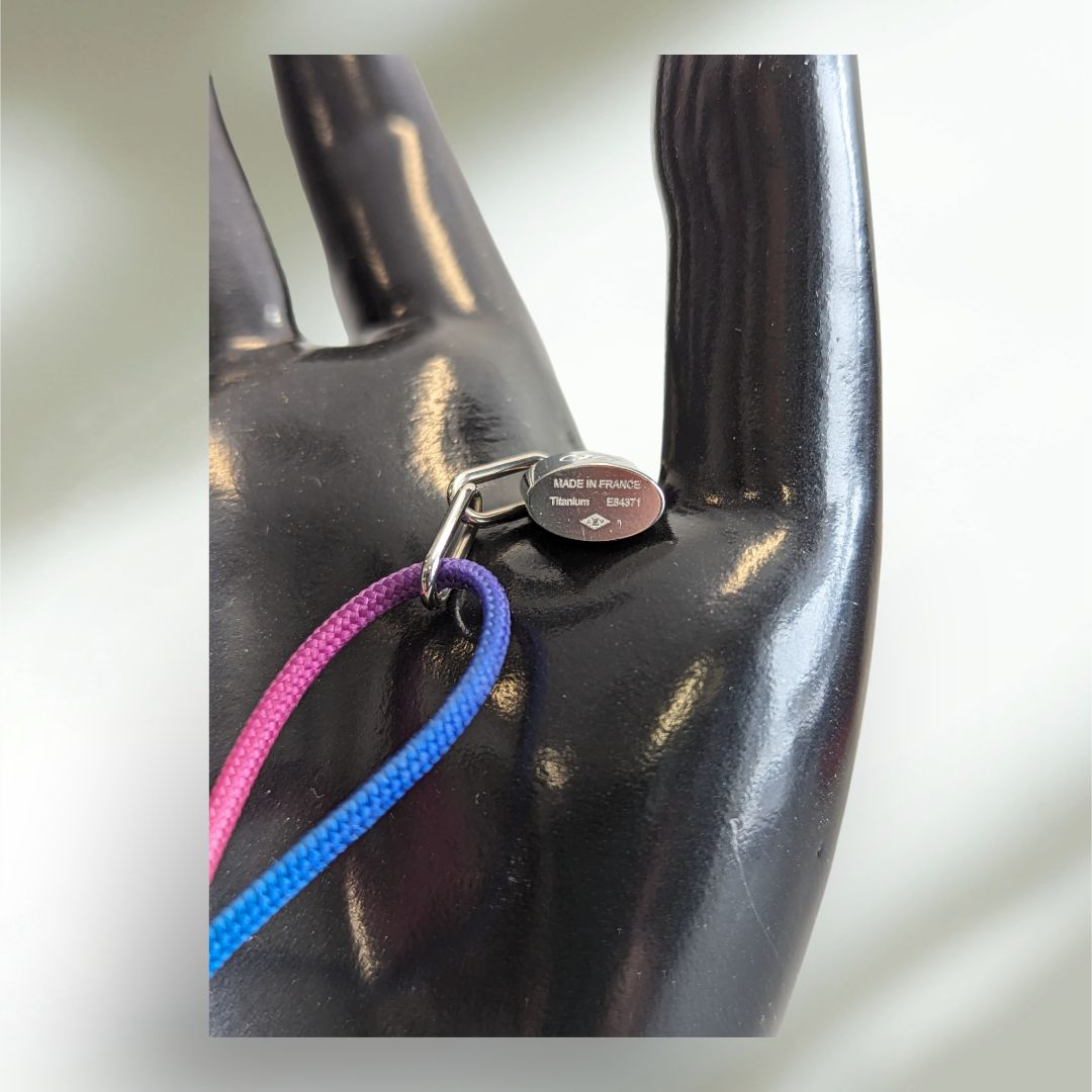 AUTHENTIC Louis Vuitton Rainbow Braided Locket Bracelet