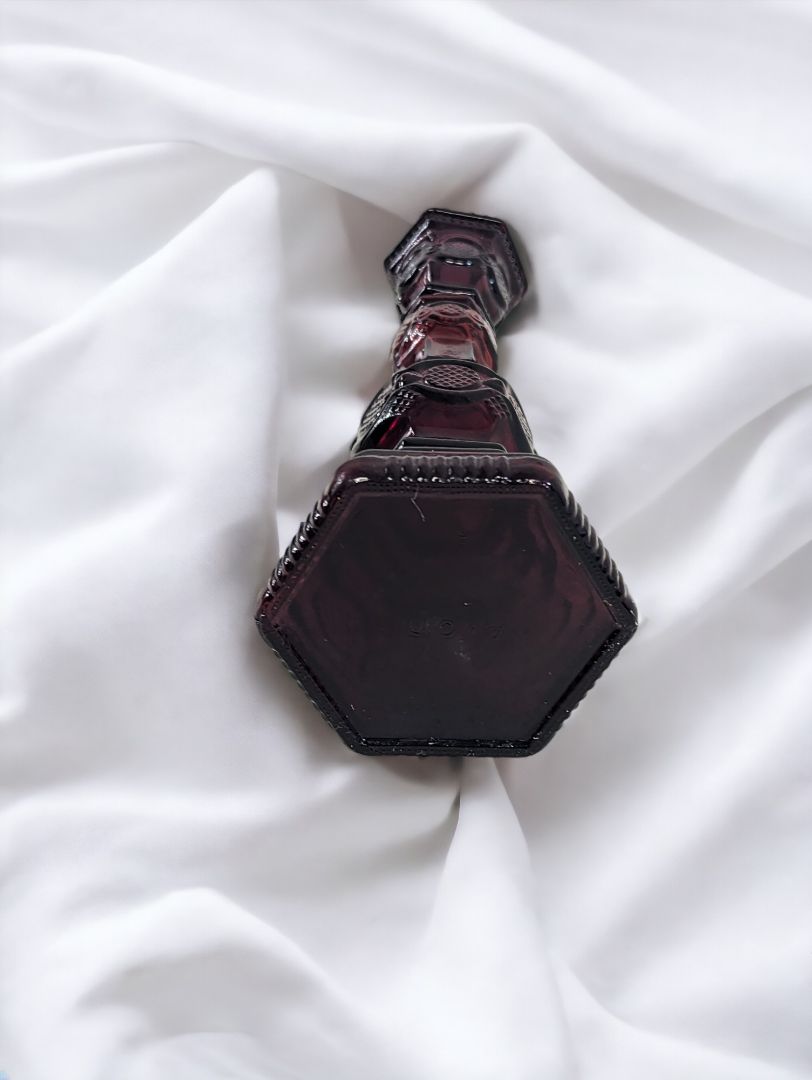 Avon Ruby Red Candle Holder