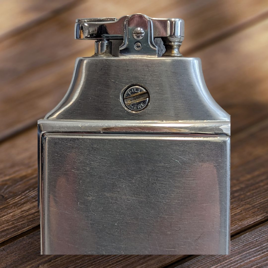 Vintage RONSON CASE - LIGHTER, Engraved 