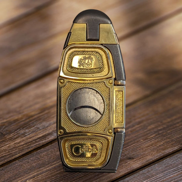 Vintage COLIBRI CIGAR LIGHTER & CUTTER MODEL QTR-2400