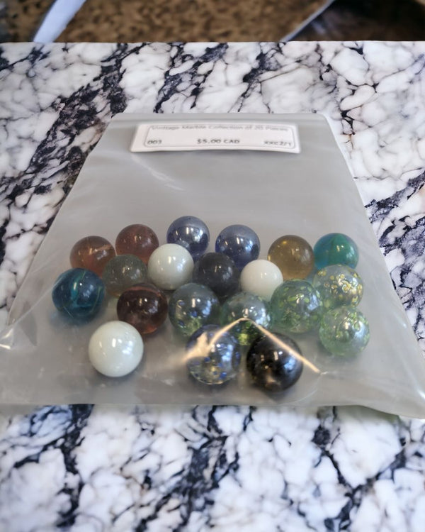 Multicolored  Vintage Marble Collection