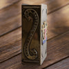 Vintage Metal Match Box Cover French "Anvers" (Antwerp, Belgium) Brass