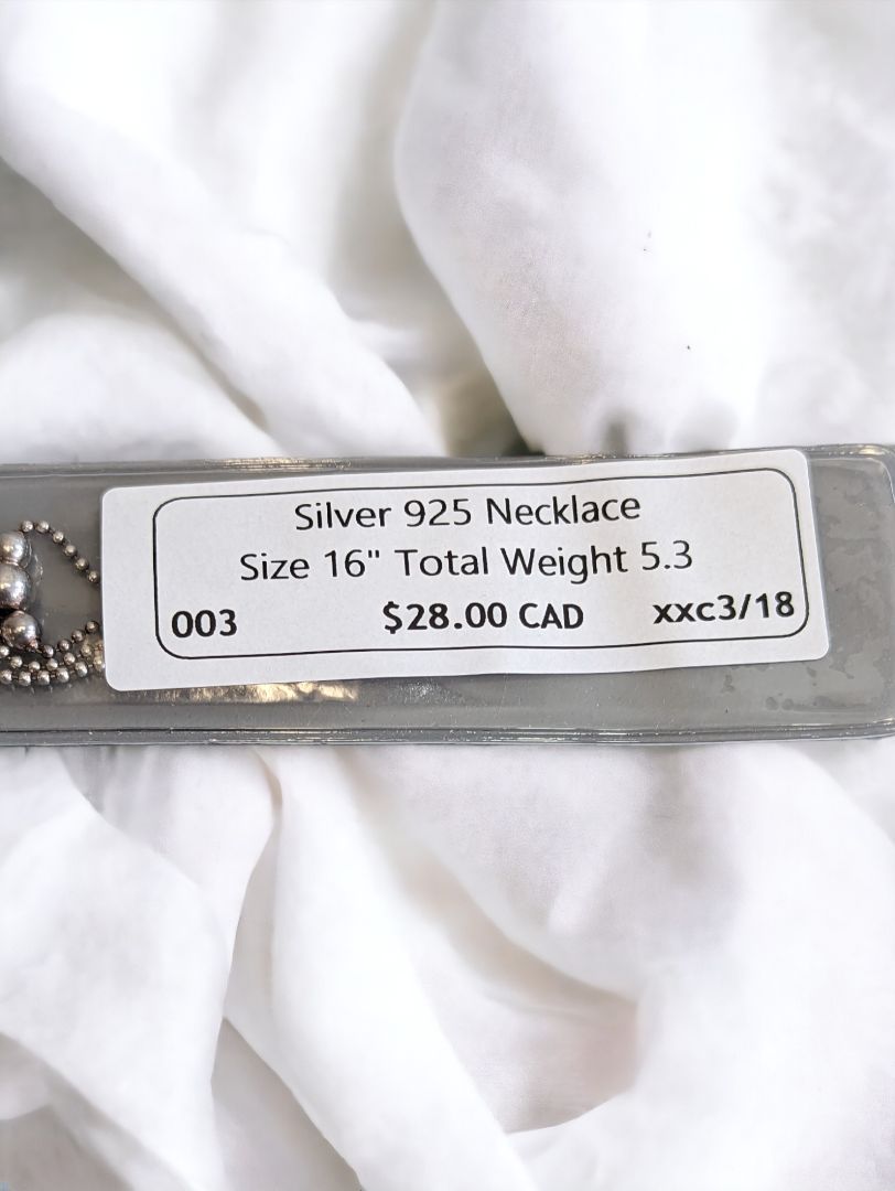 Silver Necklace
