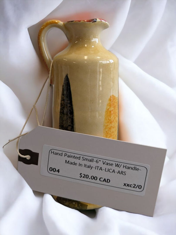 Hand Painted 6" Vase