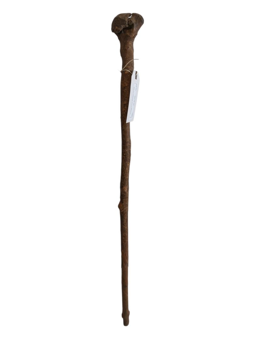 Vintage Cane Wooden Carved