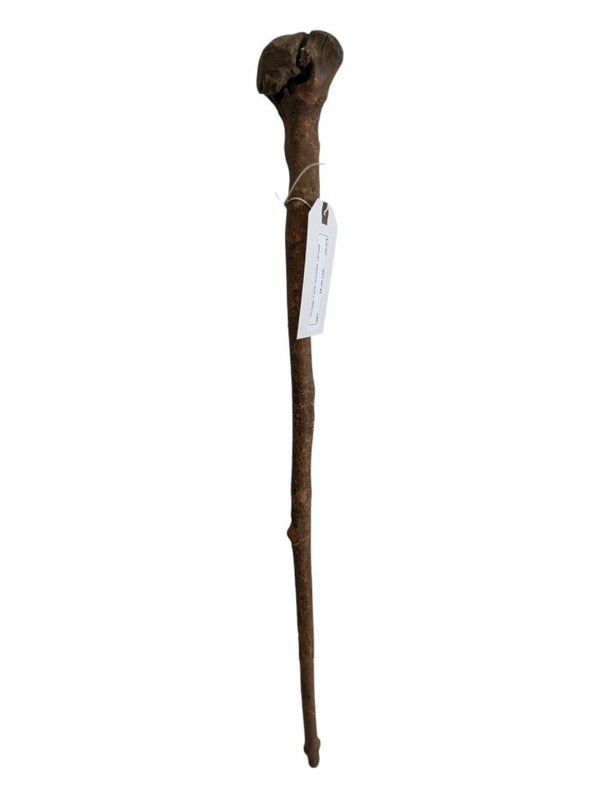 Vintage Cane Wooden Carved