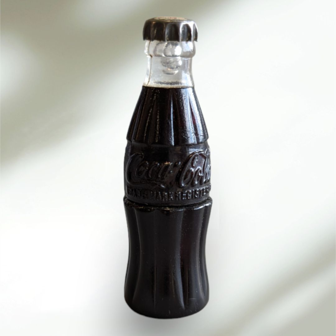 Vintage 50's Miniature Coca Cola Bottle Cigarette Lighter