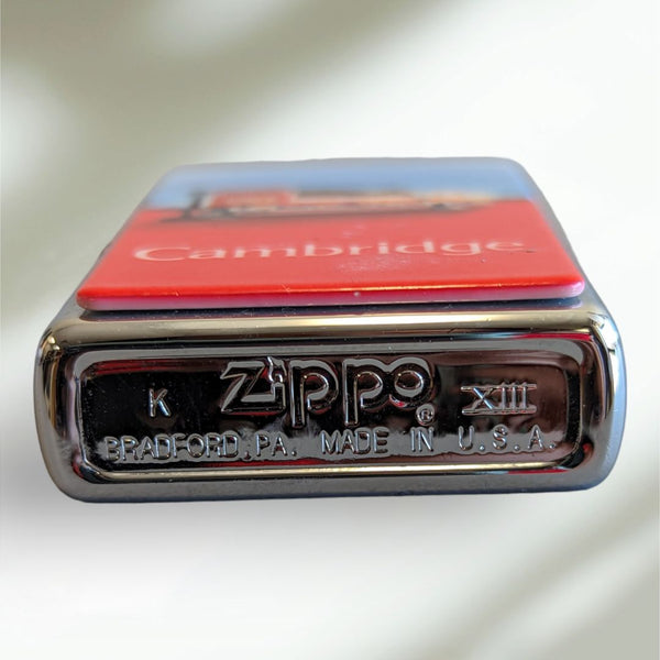 Zippo Lighter K 1997 "Cambridge Dinner" Fired in Box