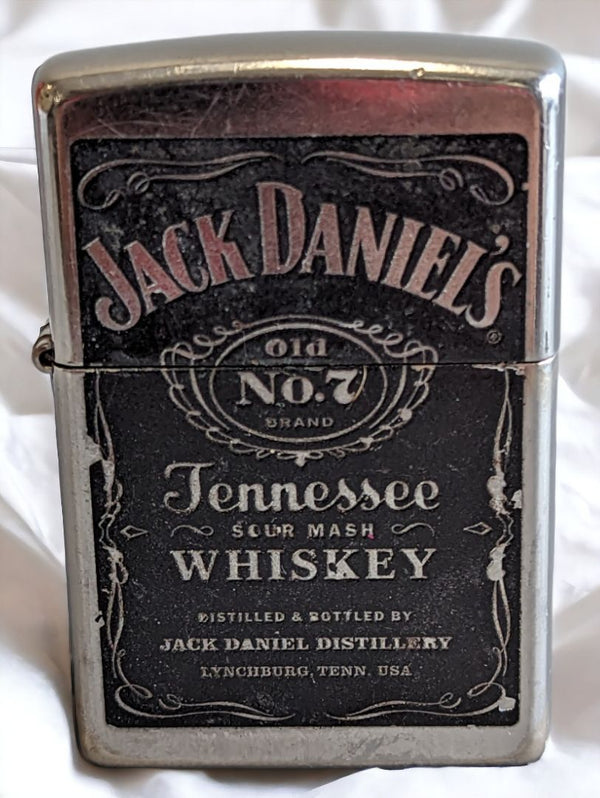 Black & Grey  Zippo Lighter Jack Daniels