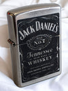 Black & Grey  Zippo Lighter Jack Daniels