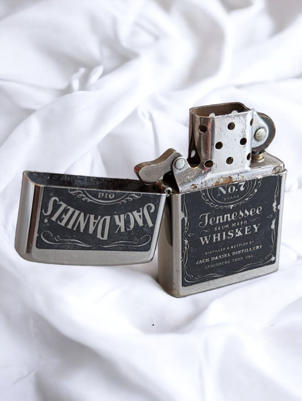 Black & Grey  Zippo Lighter Jack Daniels