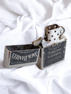 Black & Grey  Zippo Lighter Jack Daniels