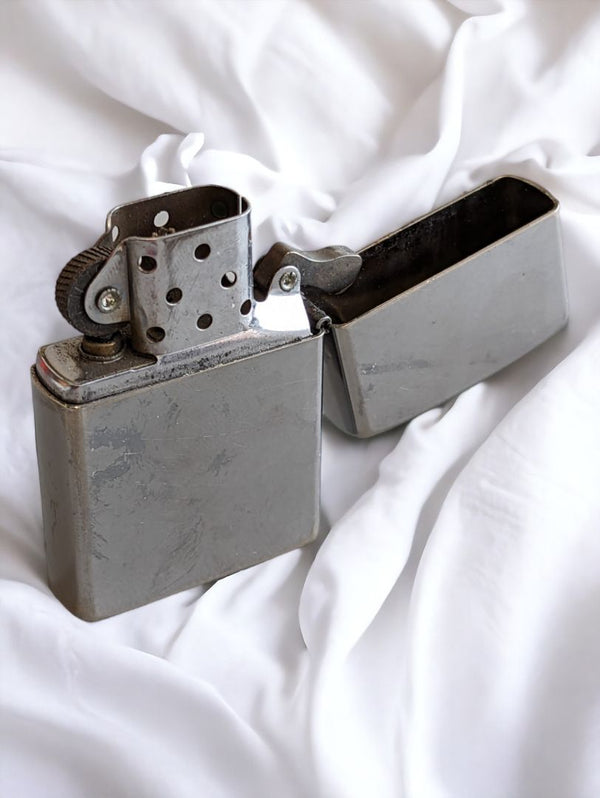 Black & Grey  Zippo Lighter Jack Daniels