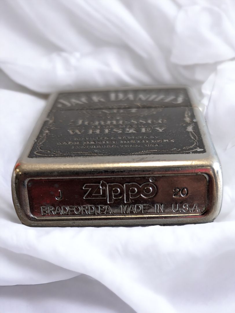 Black & Grey  Zippo Lighter Jack Daniels
