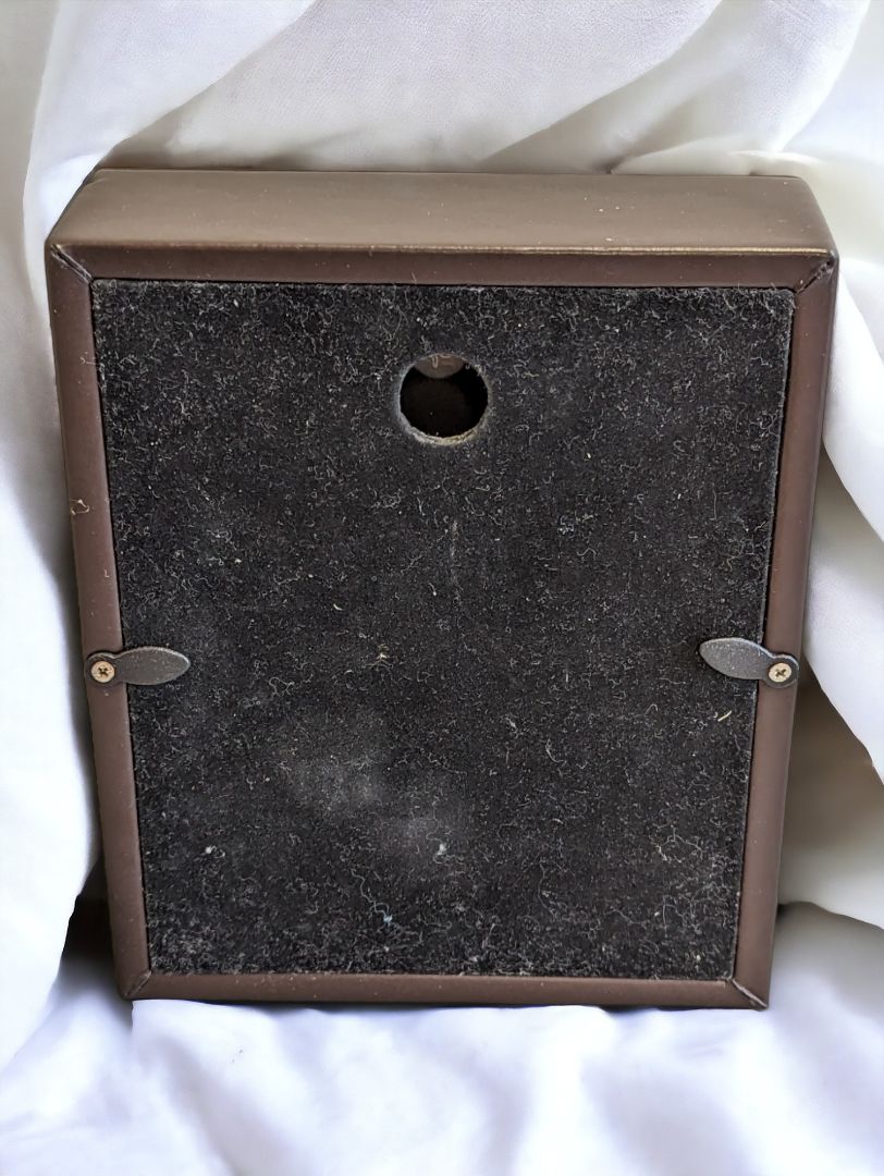 Brown  VINTAGE ART DECO Clock