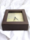 Brown  VINTAGE ART DECO Clock