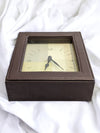 Brown  VINTAGE ART DECO Clock