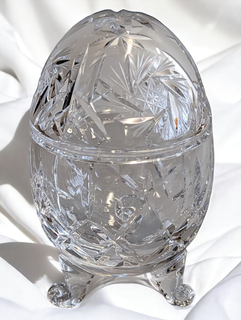 Clear  Crystal Egg