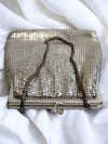 Vintage Silver Tone Purse