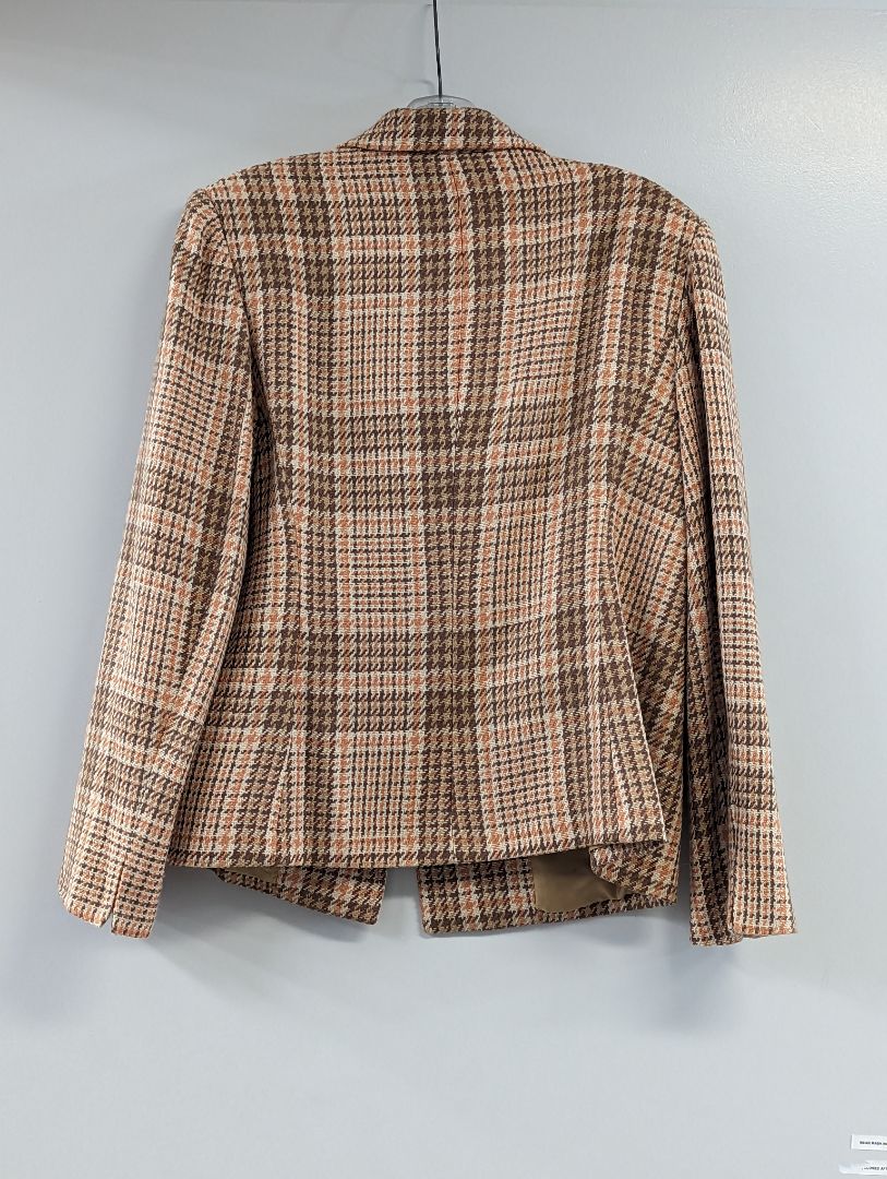Kasper Plaid Blazer Size 14