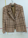 Kasper Plaid Blazer Size 14